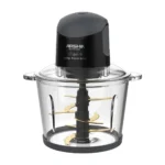 ⁦مفرمة كهربائية من ارشيا 3 لتر أسود – 800 وات | Arshia Electric Chopper 3L 3420⁩ - الصورة ⁦4⁩