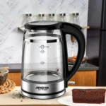 ⁦Premium Double Layered Glass Kettle 1.7L – GK116-2961 – Arshia - كاتل⁩ - الصورة ⁦2⁩