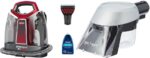 ⁦بيسيل سبوت كلين بروهيت (Bissell SpotClean ProHeat) هي مكنسة محمولة متخصصة في غسيل وإزالة البقع الصعبة من السجاد، والمفروشات، والكنب، وداخلية السيارات.تعتمد المكنسة على الجمع بين قوة الشفط، وضخ المياه مع محلول التنظيف، والفرك اليدوي للتخلص من البقع بفعالية⁩ - الصورة ⁦2⁩