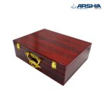 ⁦شنطه معالق ارشيا الجولد 86 قطعه / شنطه 86 قطعه – 1401G – Arshia – Full Gold Shiny⁩ - الصورة ⁦4⁩